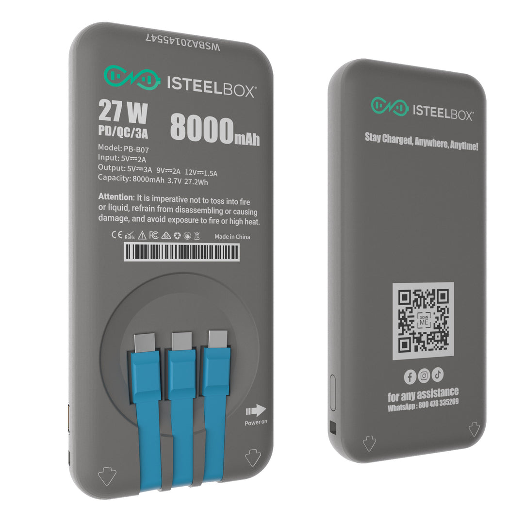 iSteelBox power bank rental