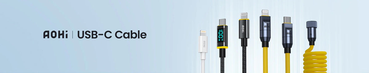 Cable Rental AOHI Fast Cable – Rent a Power Bank Anywhere in Dubai – ISTEELBOX